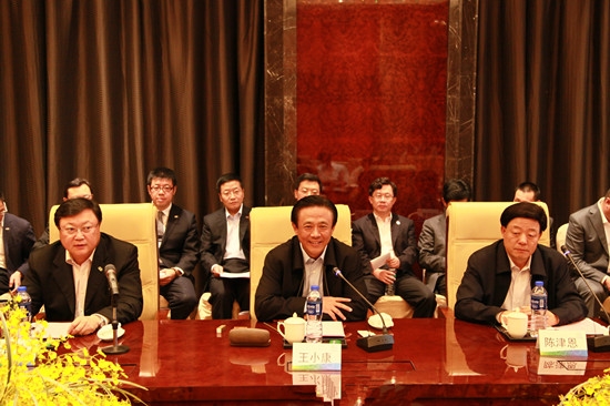 王小康董事长会见福建省委常委,副省长张志南